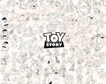 90+ Designs Toy Story Silhouette,Toy Story Png, Toy Story Outline, Toy Story Circut,Toy Story Png, Toy Story Cut File Png,