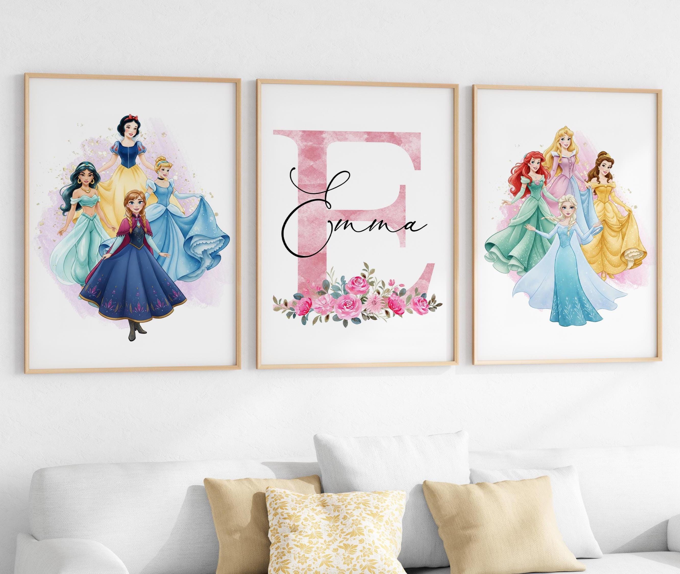 Princesses Frames - Etsy UK