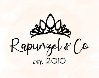 Princess Rapunzell and Co Est 2010 Svg, Png, Princess Crown Svg, Cricut, Instant Download, Cut File, Silhouette, Vinyl Cut File, Clipart