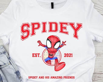 Spidey Collage PNG, SVG-paket, Hans fantastiska vänner Svg Png, Matchande par Png, Avengers Matchande Png, Svg, Direktnedladdning