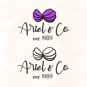 Princess Ariel & Co SVG, The Little Mermaid SVG, Belle And Co Svg, Cricut Cut Files, Vinyl Cut File, Svg  Printable Files