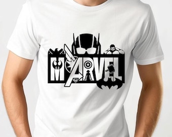 Avengers Heroes Svg, Png, Koszulka Heroes Svg, Wszyscy bohaterowie drużyny, Cricut, Plik do cięcia, Natychmiastowe pobieranie