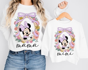 Mama Mouse Mini Mouse Png, Mama Mini Png, Mama Png, Mini Png, Family Matching Png, Family Trip Png, Digital File