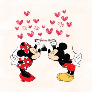 Mickey Mouse and Minnie Mouse SVG, Mickey Svg, Minnie svg, Birthday Svg, Mickey Mouse Clubhouse svg, Instant Download