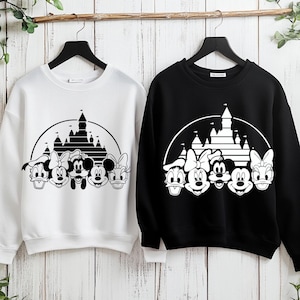 2 Color Castle With Friends Svg Png, Family Vacation Trip Svg, Cricut, Silhouette, Family Trip Svg, Instant Download, Cut File, Sublimation