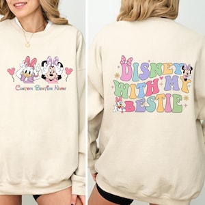 Personalized Vacation With My Bestie Png, Besties Shirt Png, Cricut, Silhouette, Customized Png, Instant Download, Cut File, Sublimation
