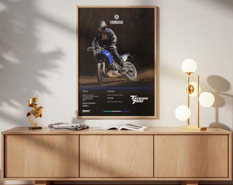 Decorazione murale Poster Yamaha Tenere 2026
