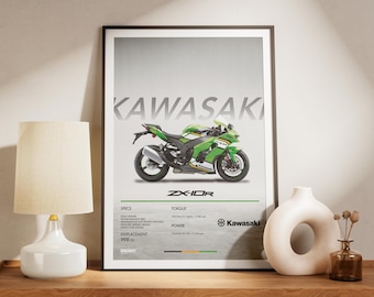 スイスレース額装 スコット・ラッセル 1993年 Kawasaki ZX-7R WSBKワールドチャンピオン