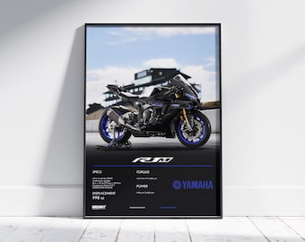 Decorazione da parete Yamaha R1M V2