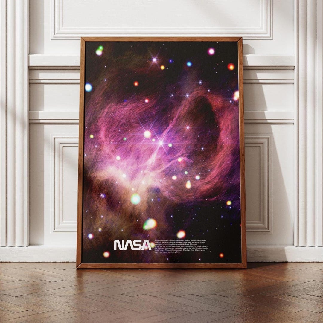 Nasa Nebula Galaxy Star Space Wall Decor Poster - Etsy