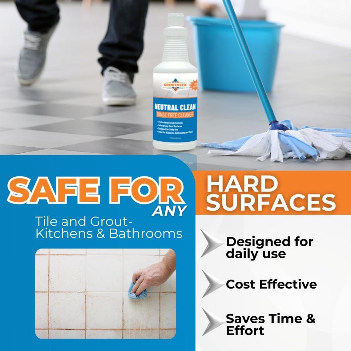 Neutral Clean - Floor Cleaner , Multi Surface Cleaning, Concentrated ...