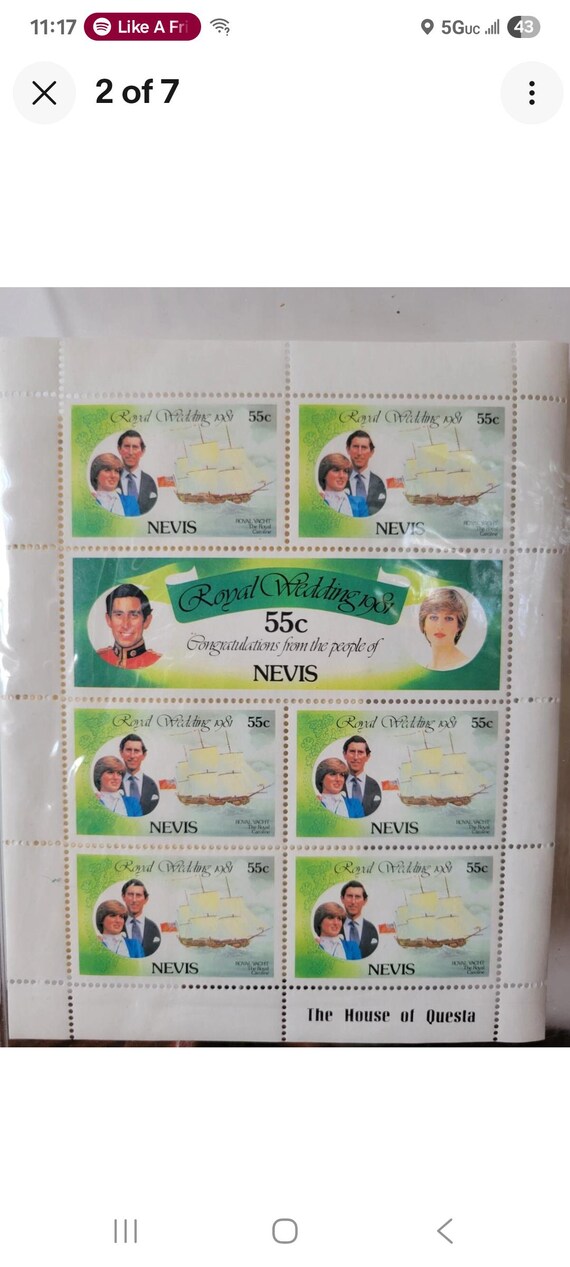 1981年限定版チャールズ皇太子・ダイアナ妃ロイヤルウェディング記念