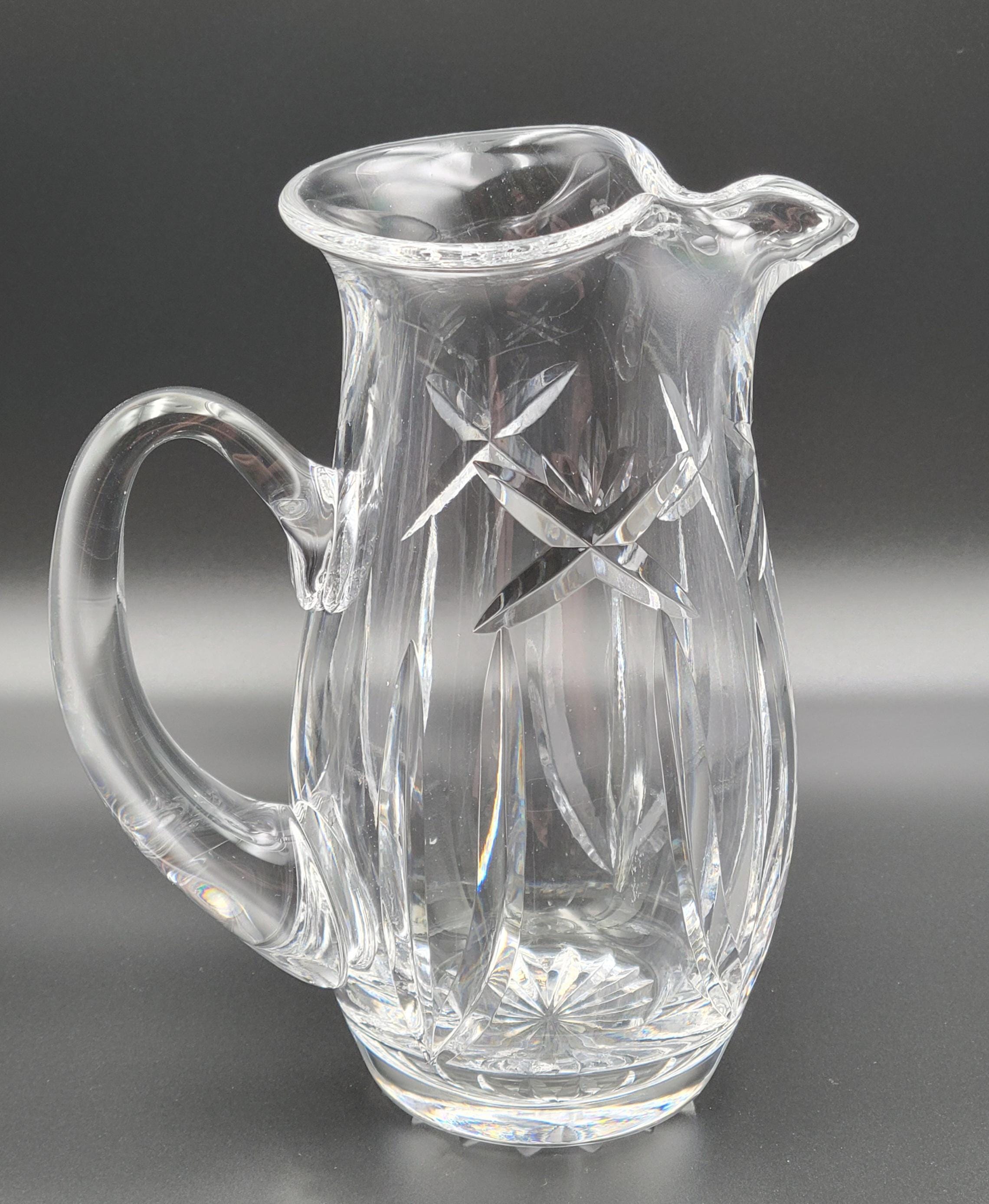 １９３０年代のマティーニカクテルピッチャー（銀合金キャップ／ウランカットガラス） Martini pitcher - Etsy 日本