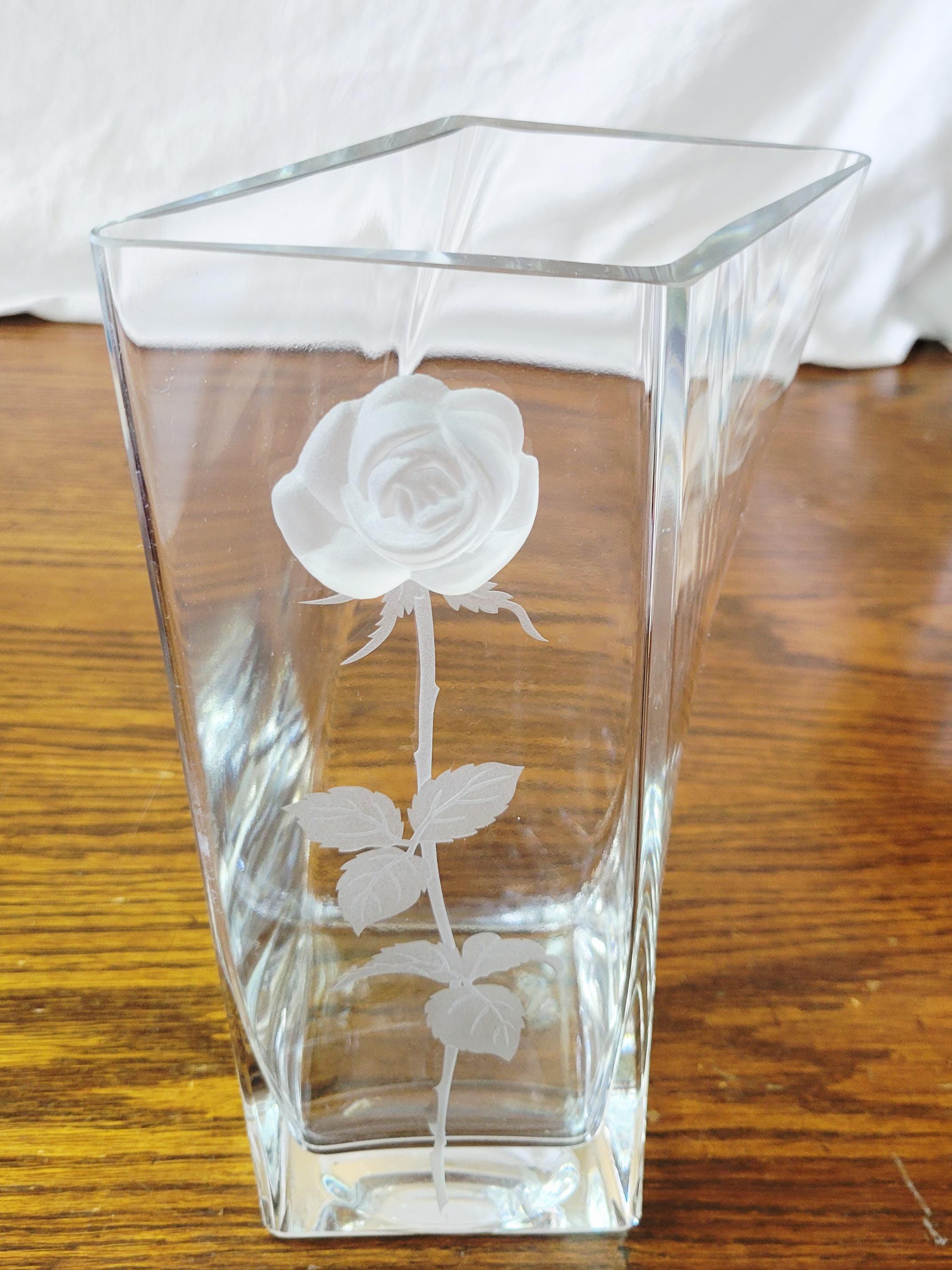 Mikasa crystal vase - Etsy 日本