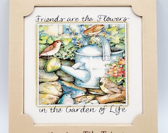 Hochland-Grafik von VTG 1999 "Friend & Flowers" von Susan Winget