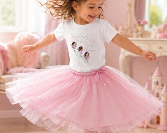 Busy Princess Tees for Toddlers - Busy List, Dance, Talk, Walk, Scroll