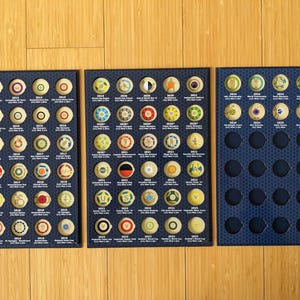 et2vFS3s Two Dollar Coin Sleeve Vol 1,2,3 NO COINS INCLUDED