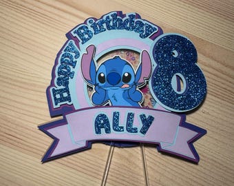 Adorno para tarta de puntadas