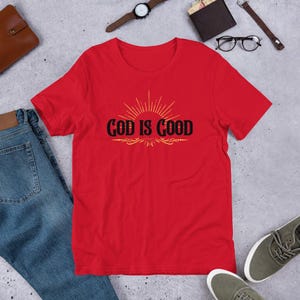 God Is Good Christian T-Shirt: Inspirational Faith-Based Tee