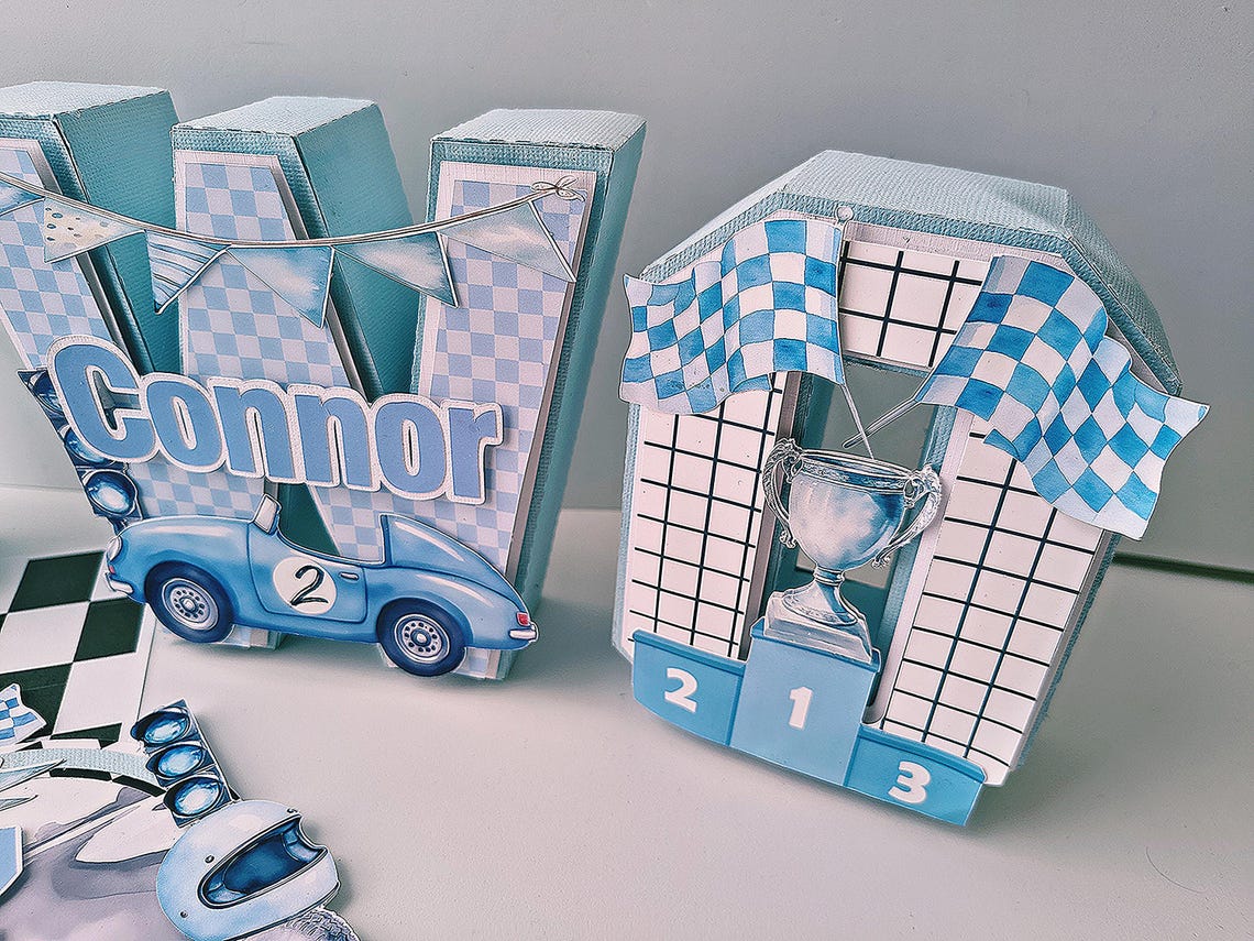 Two Fast Letters 3D two fast letters, two fast party, boy two fast party decor, second ...