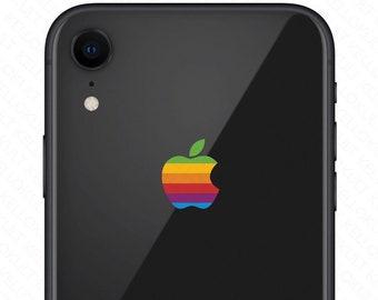 Iphone X Retro Logo Etsy