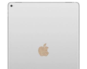 Apple iPad Pro 12.9 Apple Logo Decal - Sparkling Gold