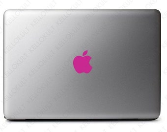 Hot Pink Apple Sticker Decal for Macbook Pro 13" & 15" 2011-2015 versions