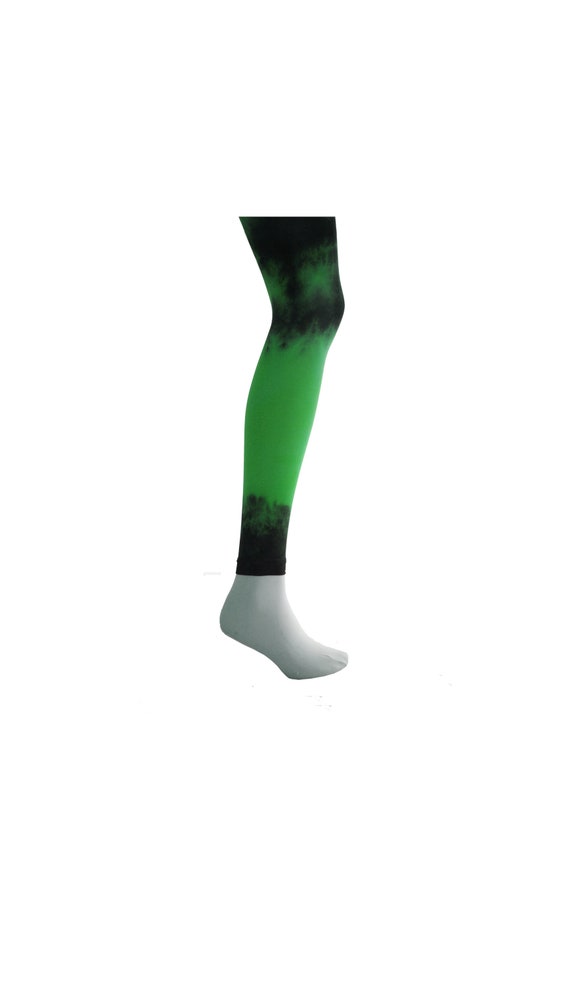 Grey Tie Dye Footless Tights
