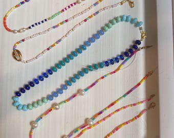 beaded necklaces