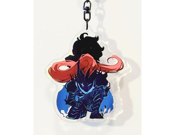 Double-sided Jinwoo/Igris Keychain