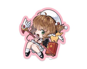 Sakura 2.5in diecut sticker