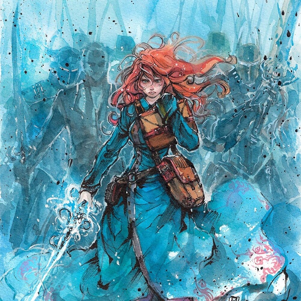 8x10" Fine Art Print of Shallan