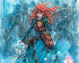 8x10" Fine Art Print of Shallan