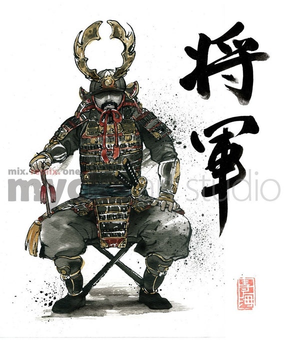 Shogun, Samurai General at War 8x10 PRINT
