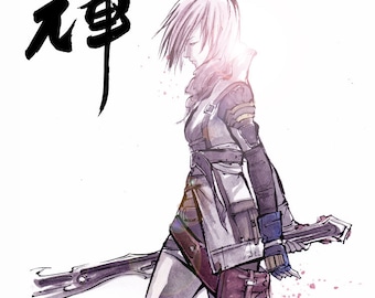 プレイマット ライトニング - MTG x FF TCG / 24インチ x 14インチ