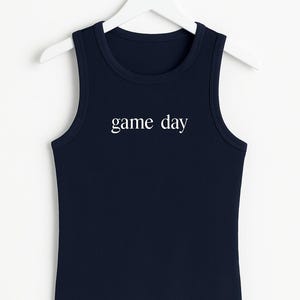 College Football Game Day Tank Top