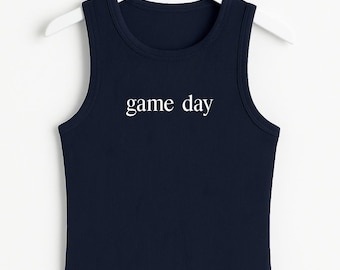 College Football Game Day Tank Top