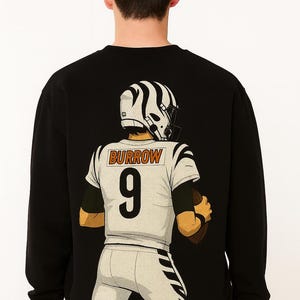 Bengals Joe Burrow, Game Day Shirt, Football, Who Dey