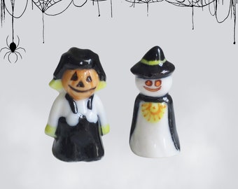 Mini Halloween Figurines, Ghost and JOL Party Favors