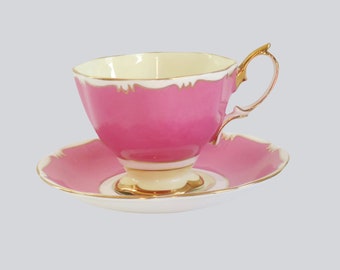 Vintage Pink Royal Albert Tea Cup and Saucer, Cup and Saucer Set, Gift for Mom