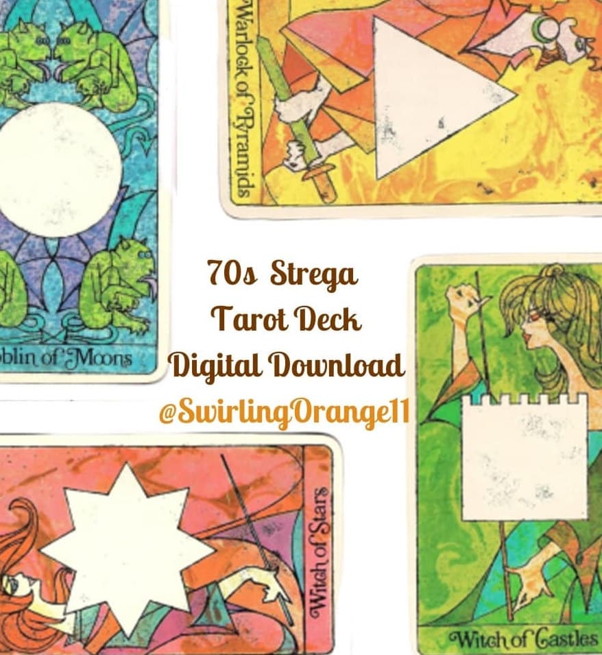 70s Tarot Deck - Etsy