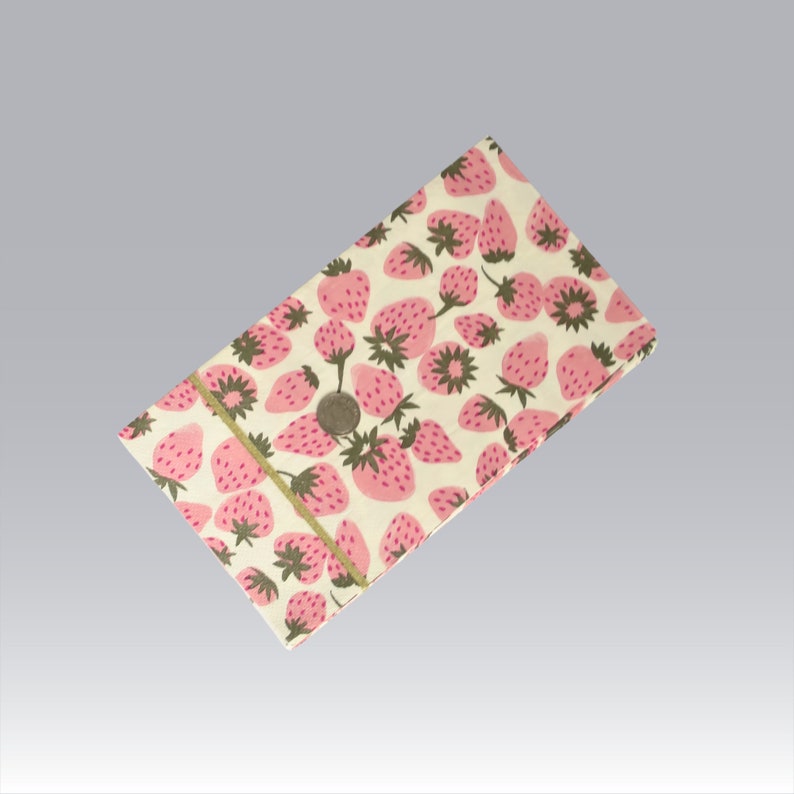 Pink Strawberry Banquet Napkins for Decoupage, Crafts or Tablescaping image 3