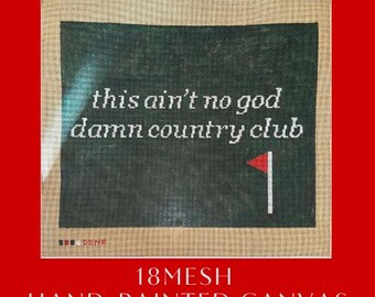 Das ist keine Country Club Leinwand - 2,5x3 m, 18 Mesh