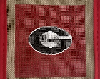 Georgia Canvas 4'x4' Untersetzer-Verzierung - 18 Maschen