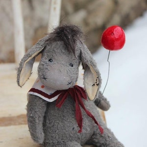 Sewing Kit For 5 Inch Donkey (Incl. Ready Made Collar & Cherry Balloon)