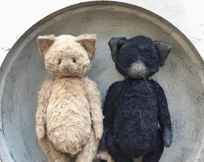 Sewing Kit for 6 Inch Cat ( Sandy / Cream or Black - Etsy