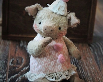 Sewing Pattern For 6,5 Inch Pig PDF
