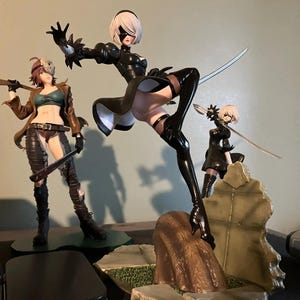 2B NieR Automata Figure – YoRHa No.2 Type B Anime Girl Statue PVC Action Model
