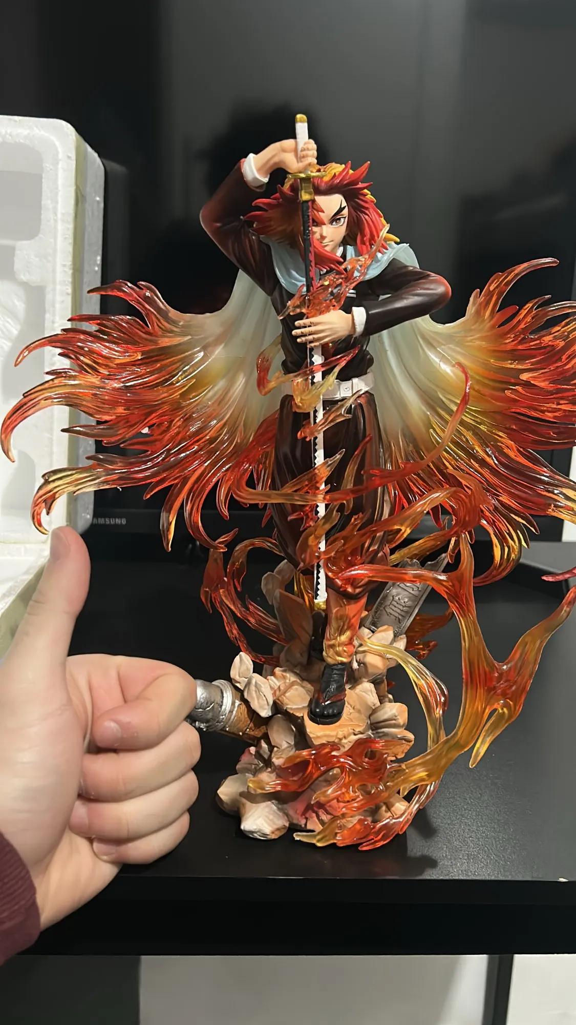 鬼滅の刃 煉獄杏寿郎 フィギュア | 30cm 炎柱 コレクタブルスタチュー