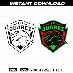 Club Juarez PNG SVG: Mexican Futbol Vector, Liga Mexicana (Digital Download